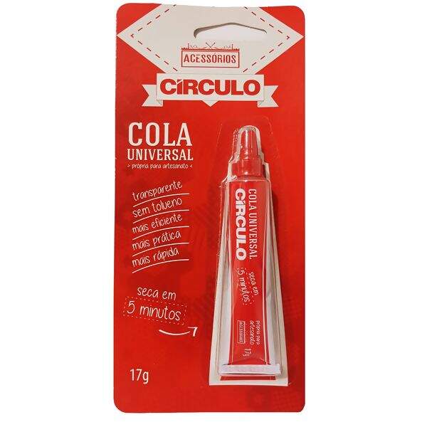 Cola Universal Para Artesanato Circulo 17g