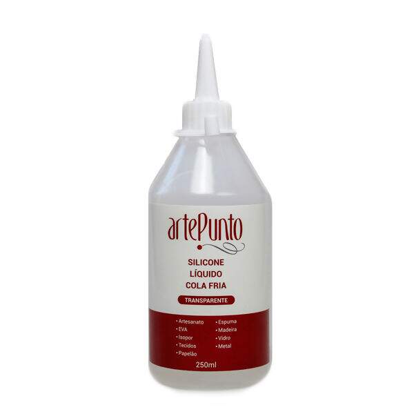 Cola Silicone Liquido ArtePunto 250ml - Cola Fria