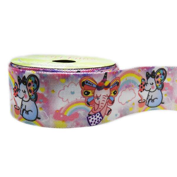 Fita Gorgurão Estampado 38mm Art Fitas N°09 10m - G1434