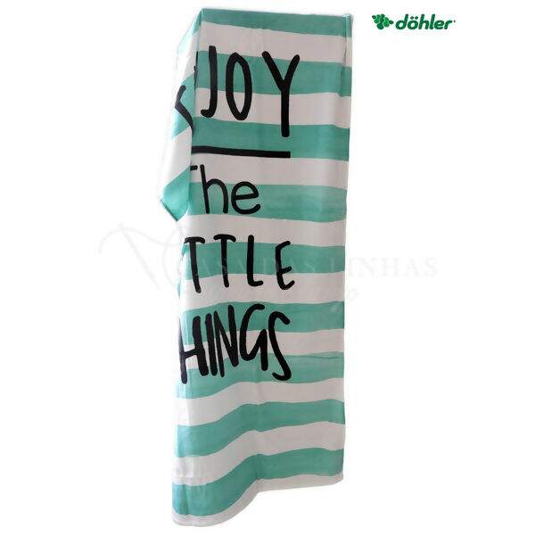 Toalha Praia Dohler Velour - Joy the Litte Things - 76x152cm