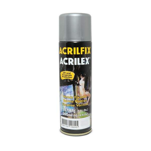 Verniz Fixador Spray Acrilfix Fosco Acrilex 300ml
