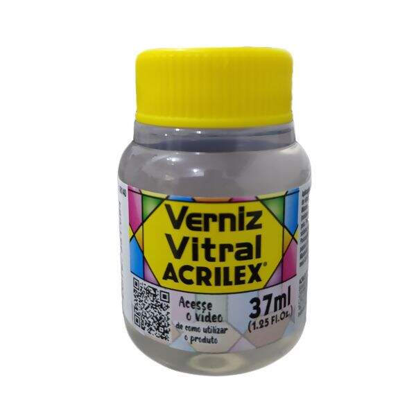 Verniz Vitral incolor Acrilex 37ml