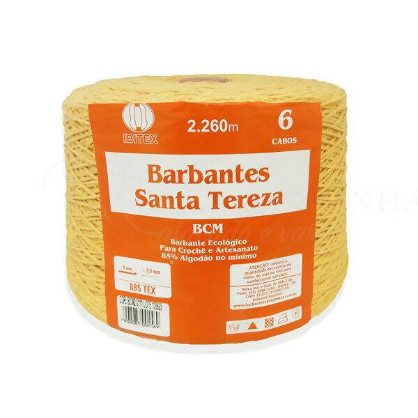 Barbante Colorido 2,0 kg Santa Tereza BCM - N.6