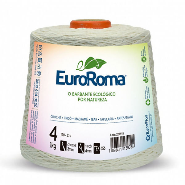 Barbante para fazer crochê e artesanato em geral