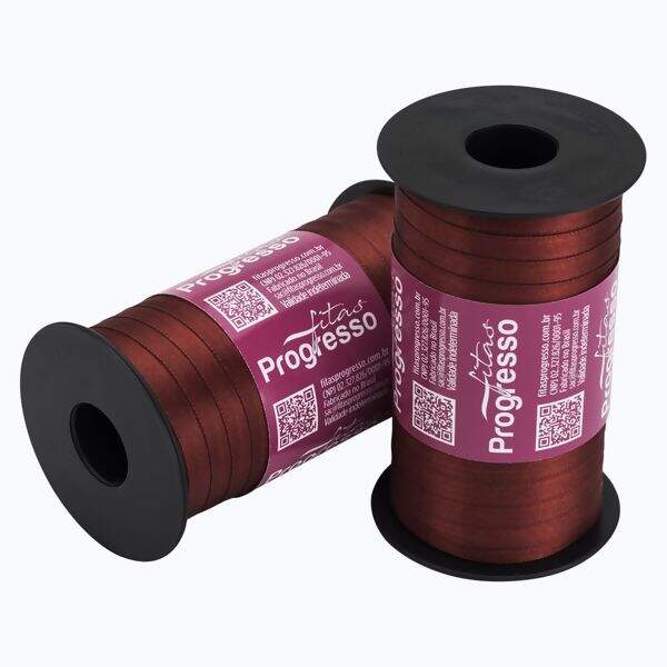 Fita de Cetim 07mm Progresso Face Simples N°01 100m