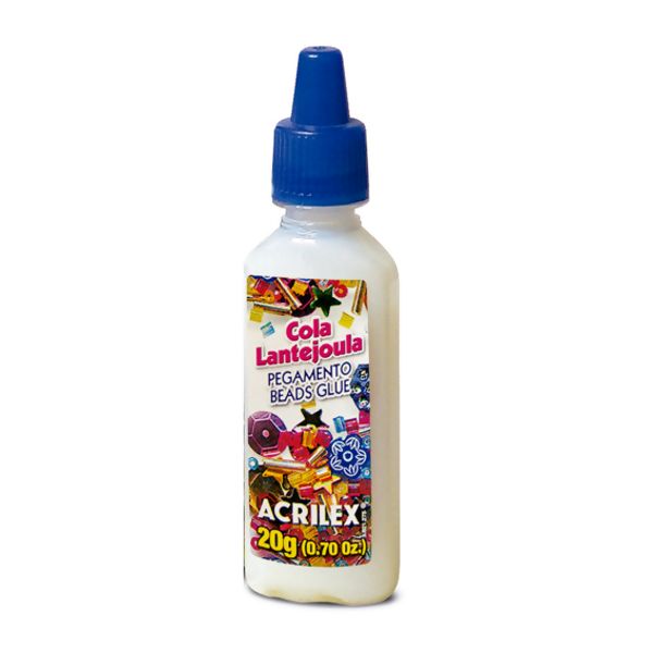 Cola Lantejoula P/ Tecidos Finos Acrilex 20gr