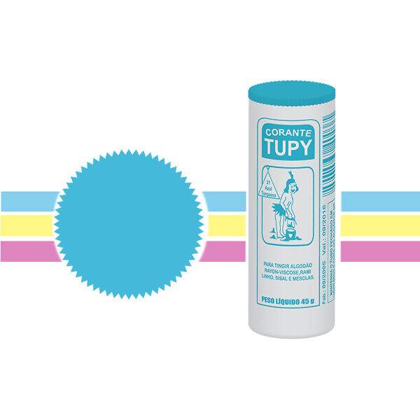 Corante Tupy Algodão 45g - Unidade