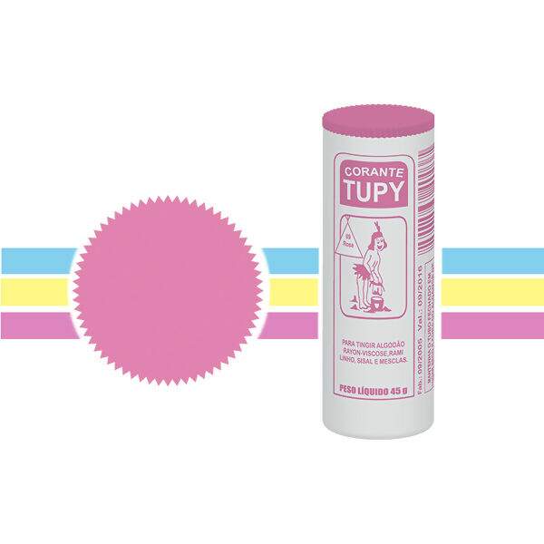 Corante Tupy Algodão 45g - Embalagem c/ 6 Un