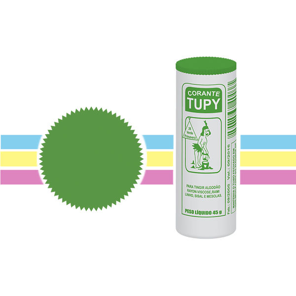 Corante Tupy Algodão 45g - Unidade