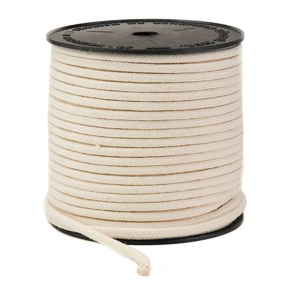 Cordão de Algodão Trançado Crú 05mm São José 50m 