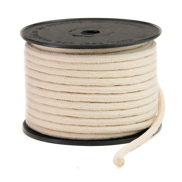 Cordão de Algodão Trançado Crú 06mm São José 20m 