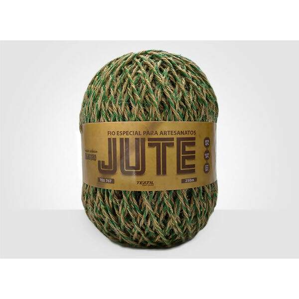 Fio de Juta + Barbante - Especial p/ Artesanato Jute 250m