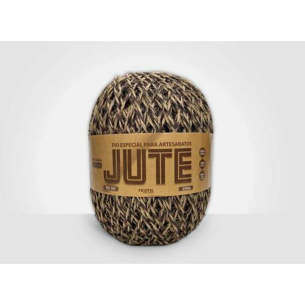 Fio de Juta + Barbante - Especial p/ Artesanato Jute 250m