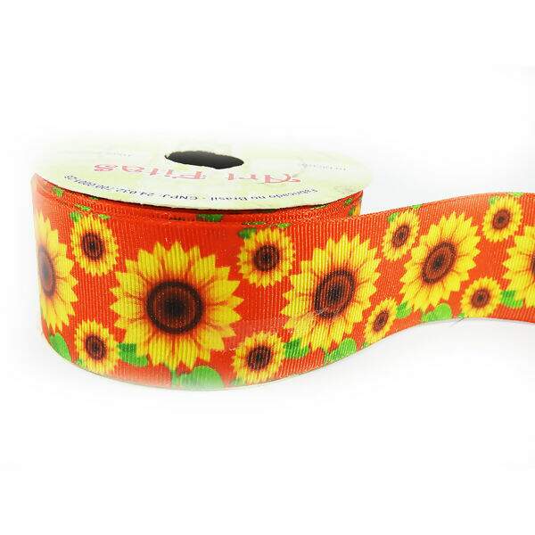 Fita Gorgurão Estampado 38mm Art Fitas N°09 10m - G1036