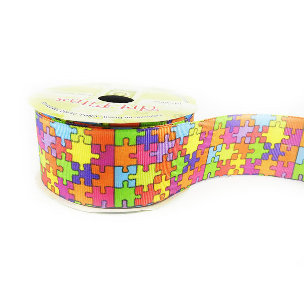 Fita Gorgurão Estampado 38mm Art Fitas N°09 10m - G1084