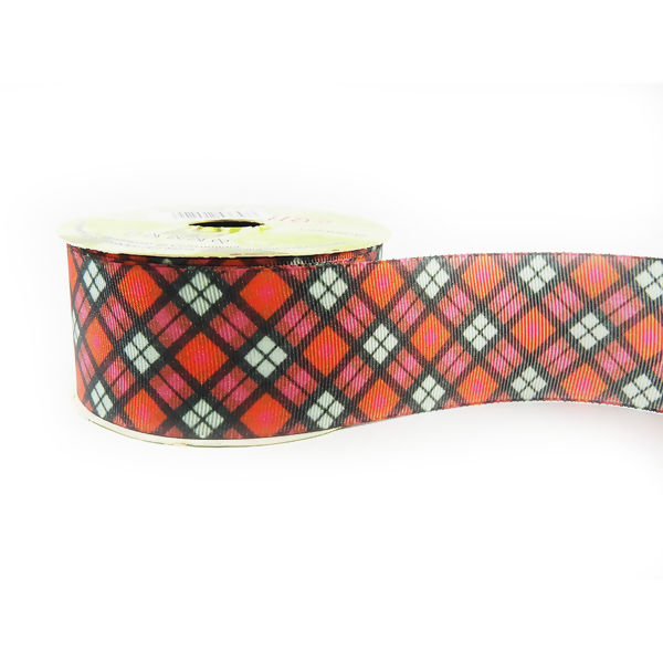 Fita Gorgurão Estampado 38mm Art Fitas N°09 10m - G1107