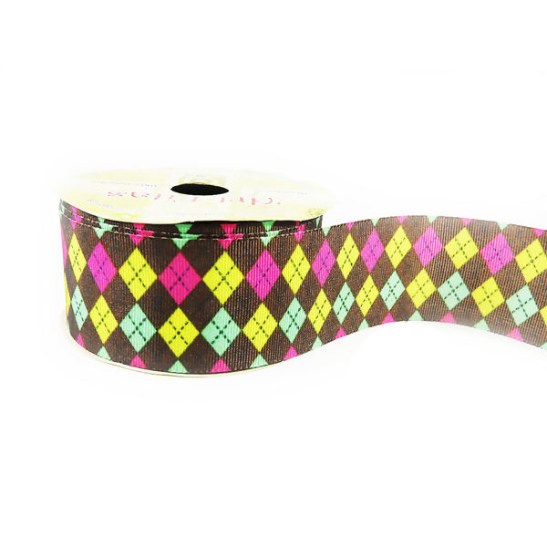 Fita Gorgurão Estampado 38mm Art Fitas N°09 10m - G1163