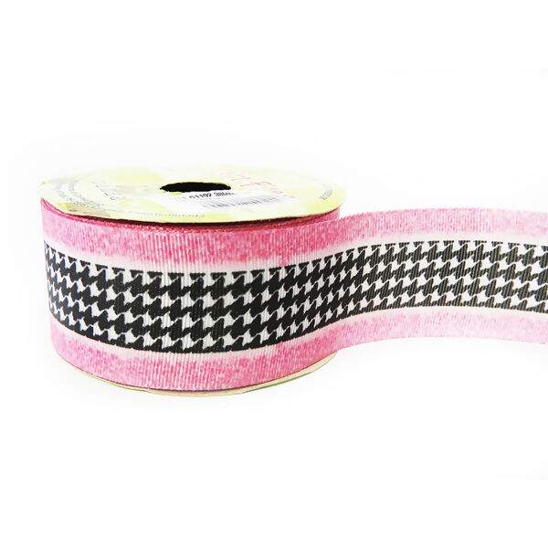 Fita Gorgurão Estampado 38mm Art Fitas N°09 10m - G1192