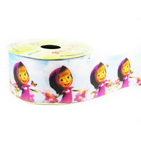 Fita Gorgurão Estampado 38mm Art Fitas N°09 10m - G126