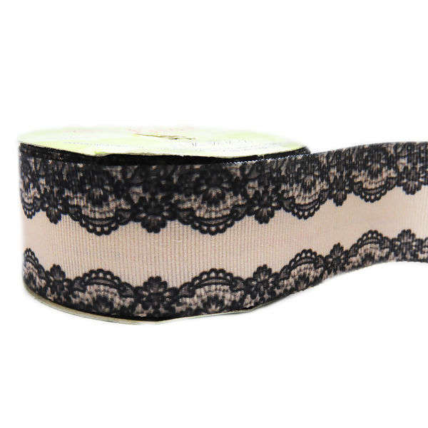 Fita Gorgurão Estampado 38mm Art Fitas N°09 10m - G1326