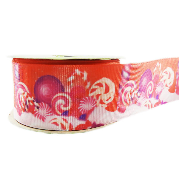 Fita Gorgurão Estampado 38mm Art Fitas N°09 10m - G1382