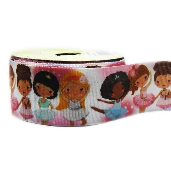 Fita Gorgurão Estampado 38mm Art Fitas N°09 10m - G1436