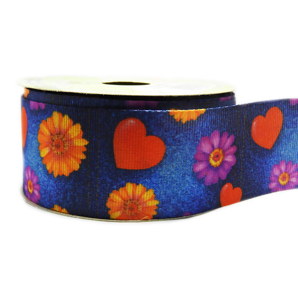 Fita Gorgurão Estampado 38mm Art Fitas N°09 10m - G1450