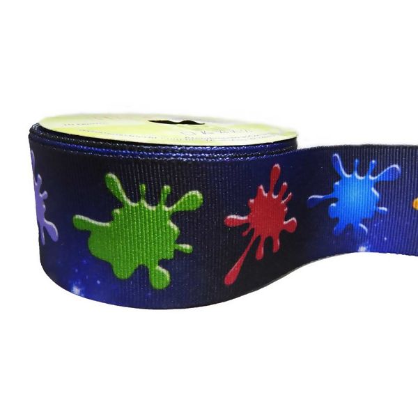Fita Gorgurão Estampado 38mm Art Fitas N°09 10m - G1520