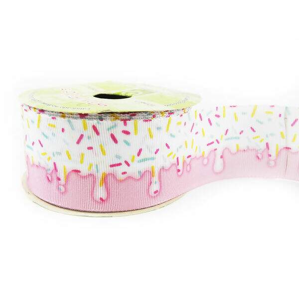 Fita Gorgurão Estampado 38mm Art Fitas N°09 10m - G157