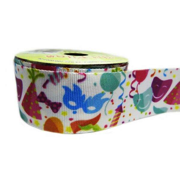 Fita Gorgurão Estampado 38mm Art Fitas N°09 10m - G168