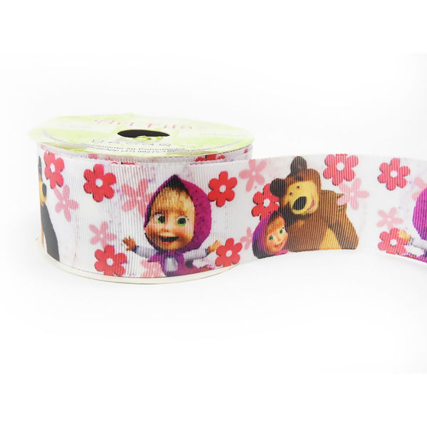 Fita Gorgurão Estampado 38mm Art Fitas N°09 10m - G193