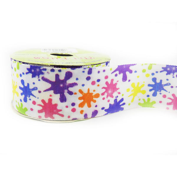 Fita Gorgurão Estampado 38mm Art Fitas N°09 10m - G297