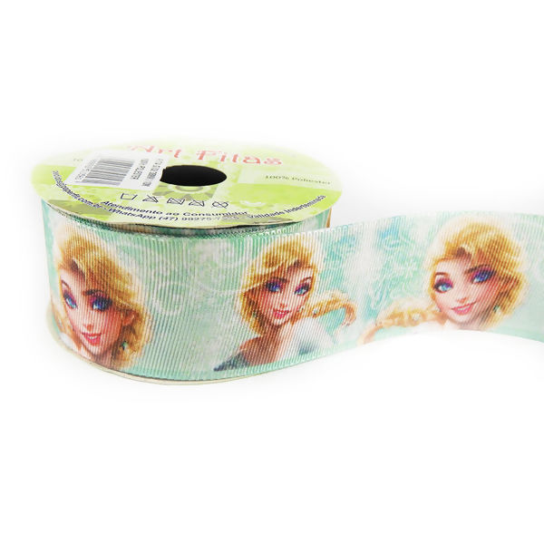 Fita Gorgurão Estampado 38mm Art Fitas N°09 10m - G702