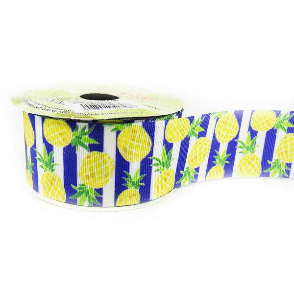 Fita Gorgurão Estampado 38mm Art Fitas N°09 10m - G851