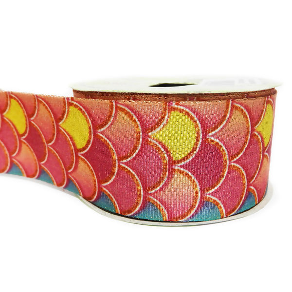 Fita Gorgurão Estampado C/ Lurex 38mm Art Fitas N°09 10m - L025