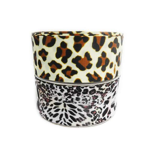 Fita Gorgurão 40mm Galão Nº 9 Animal Print 18m