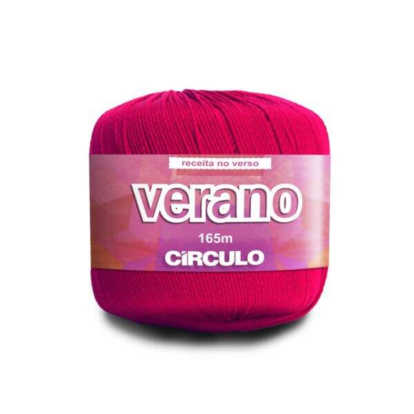 Linha Verano P/ Crochê e Tricô Circulo 165 Metros