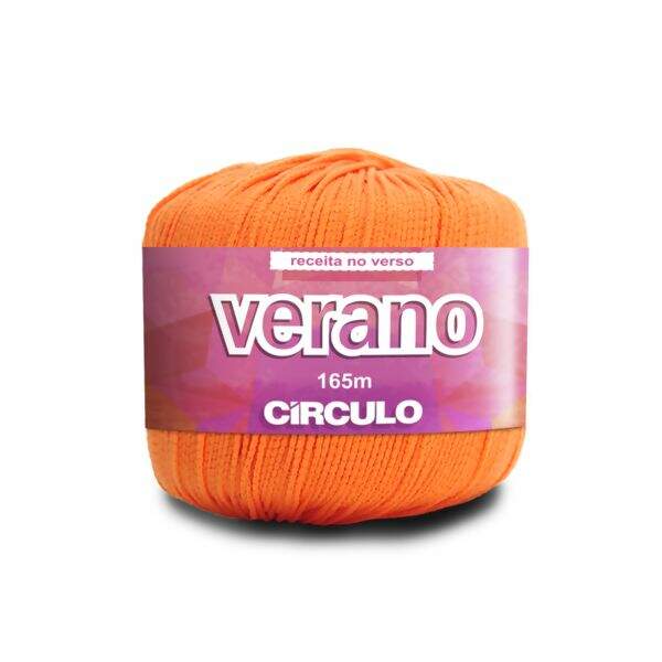 Linha Verano P/ Crochê e Tricô Circulo 165 Metros