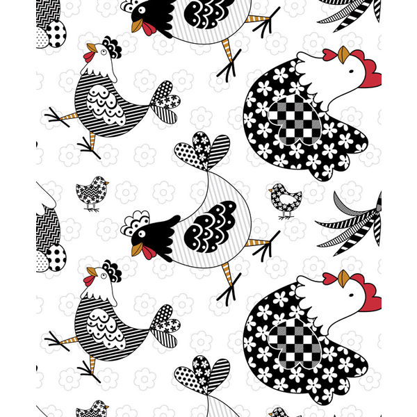 Tecido Tricoline Patchwork