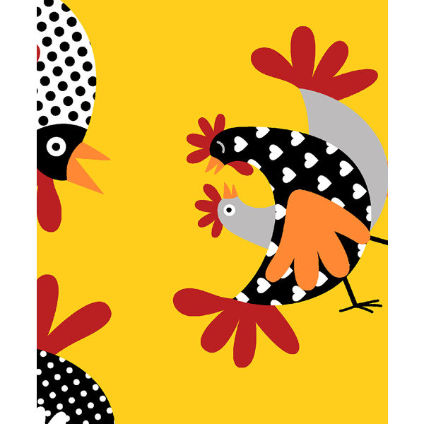 Tecido Tricoline Patchwork