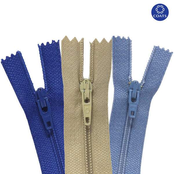 Zíper Corrente Nylon Tam: 25cm - C/ 10 Unidades