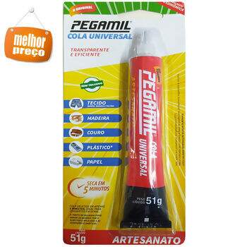 Cola Universal Para Artesanato Pegamil 51g 