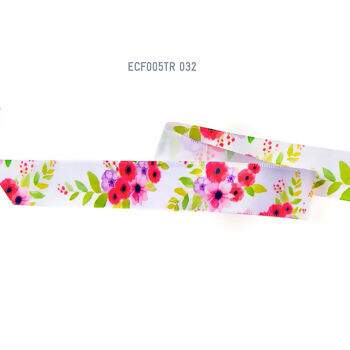 Fita de Cetim 22mm Estampada Progresso N°5 10m - ECF 032