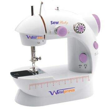 Mini Maquina de Costura Westpress 222N - Branco