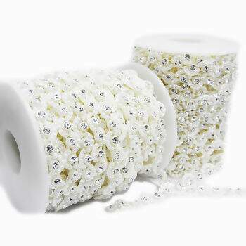 Aljofre SPF-08 10mm C/ Strass 10m