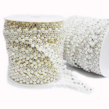 Aljofre SPF-10 15mm C/ Strass 10m