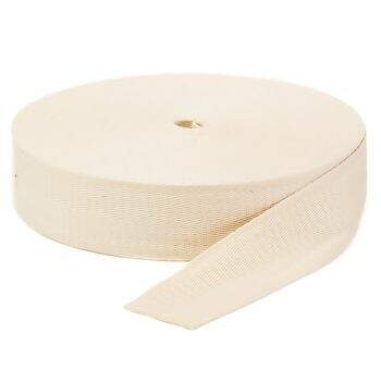 Cadarço Sarjado Crú 40mm São José 25m 