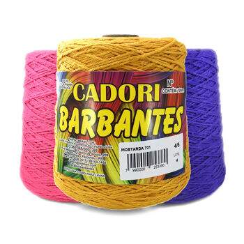 Barbante Cadori 455m Colorido 4/8 600g - Novo