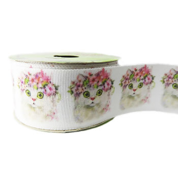Fita Gorgurão Estampado 38mm Art Fitas N°09 10m - G1211