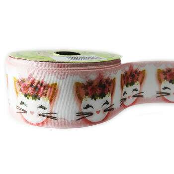 Fita Gorgurão Estampado 38mm Art Fitas N°09 10m - G1302
